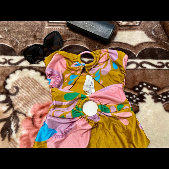 Zimmermann One Piece Teddy Double Ring Swimsuit - Picture 12 of 15